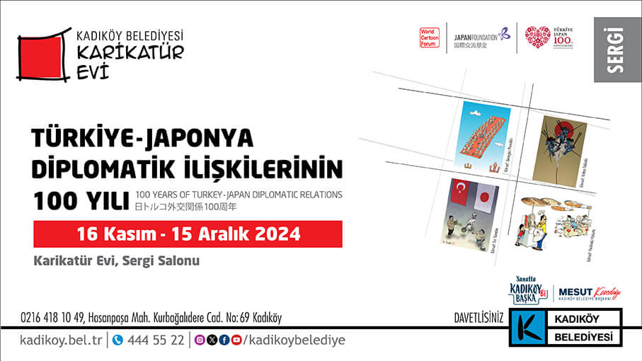 Karikatür Evi’nde Japon karikatürler